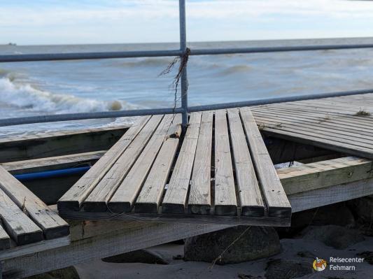 Südstrand nach Sturm 2023
