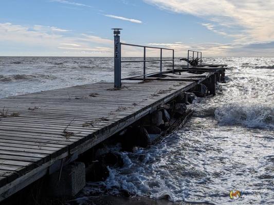 Südstrand nach Sturm 2023