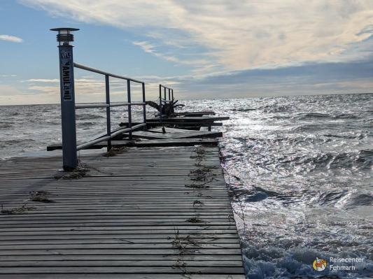 Südstrand nach Sturm 2023