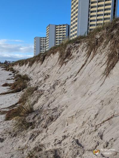 Südstrand nach Sturm 2023