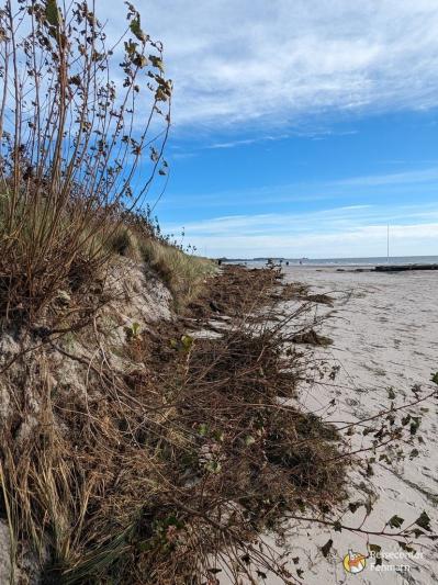 Südstrand nach Sturm 2023