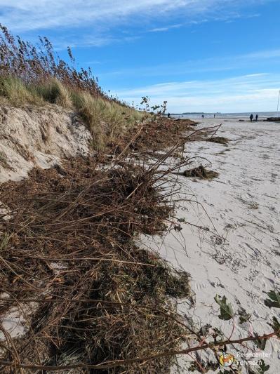 Südstrand nach Sturm 2023