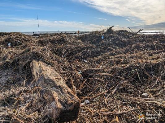 Südstrand nach Sturm 2023